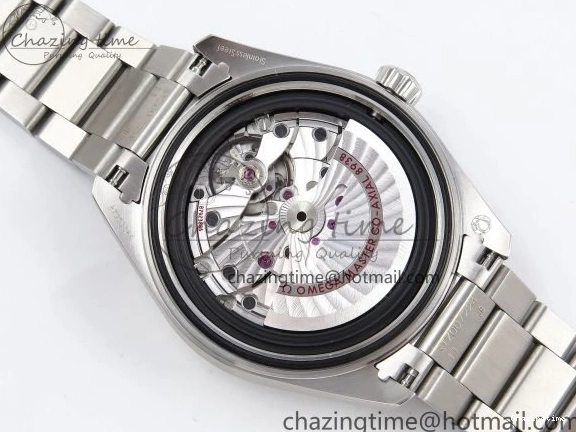 0109 Aqua Terra GMT Worldtimer 43mm VSF 1:1 Best Edition Summer Blue Dial on SS Bracelet A8938 Super Clone FashionForward 7720